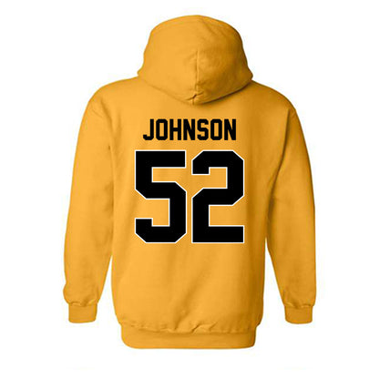 Missouri - NCAA Football : Demarcus Johnson - STP Gold Hooded Sweatshirt-1