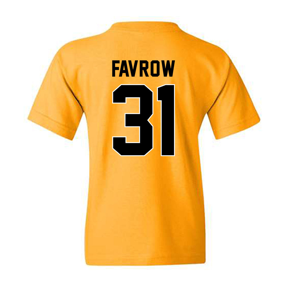 Missouri - NCAA Football : Anthony Favrow - STP Gold Youth T-Shirt-1