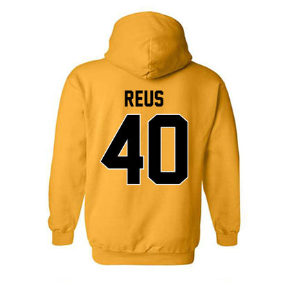 Missouri - NCAA Football : Brunno Reus - STP Gold Hooded Sweatshirt-1