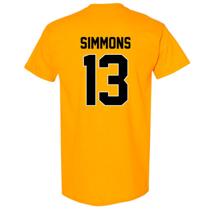 Missouri - NCAA Football : Austin Simmons - STP Gold T-Shirt-1