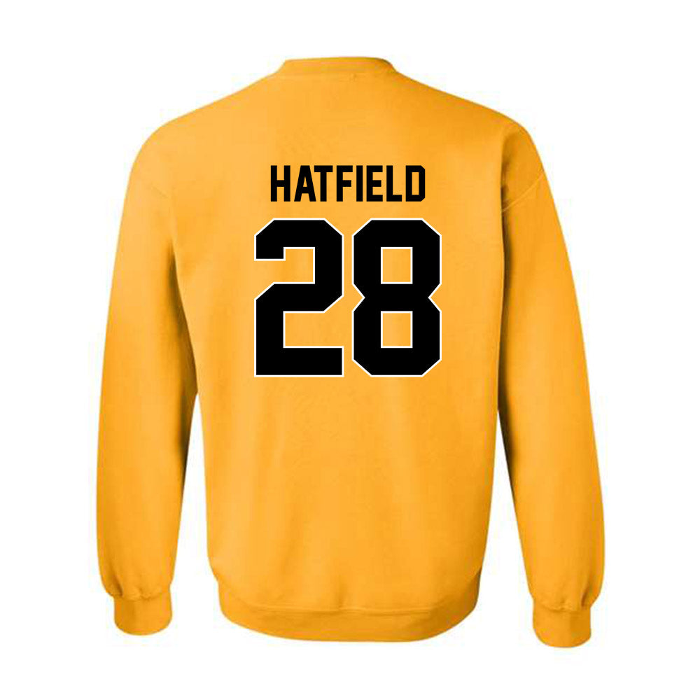 Missouri - NCAA Football : Preston Hatfield - STP Gold Crewneck Sweatshirt-1