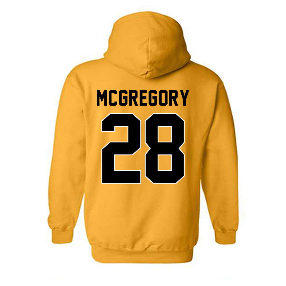 Missouri - NCAA Football : Jayden Mcgregory - STP Gold Hooded Sweatshirt-1
