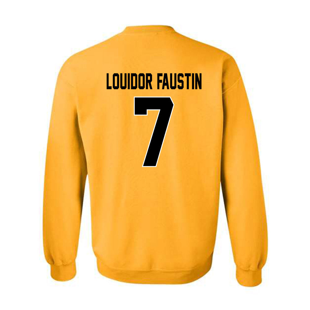 Missouri - NCAA Football : Kensley Louidor Faustin - STP Gold Crewneck Sweatshirt-1