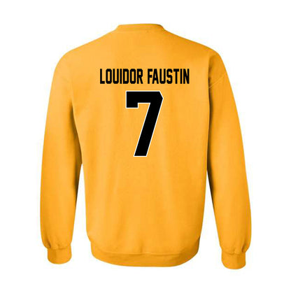 Missouri - NCAA Football : Kensley Louidor Faustin - STP Gold Crewneck Sweatshirt-1