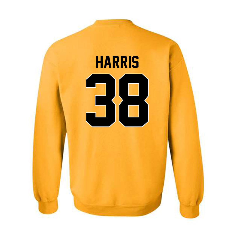 Missouri - NCAA Football : Keenan Harris - STP Gold Crewneck Sweatshirt-1