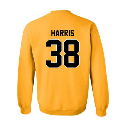 Missouri - NCAA Football : Keenan Harris - STP Gold Crewneck Sweatshirt-1
