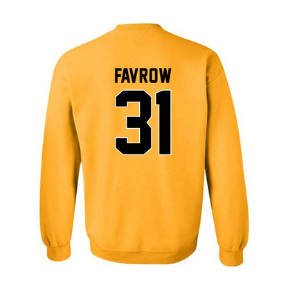 Missouri - NCAA Football : Anthony Favrow - STP Gold Crewneck Sweatshirt-1