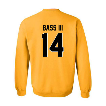 Missouri - NCAA Football : CJ Bass III - STP Gold Crewneck Sweatshirt-1