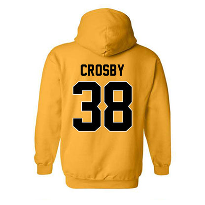 Missouri - NCAA Football : Henry Crosby - STP Gold Hooded Sweatshirt-1