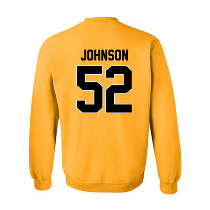 Missouri - NCAA Football : Demarcus Johnson - STP Gold Crewneck Sweatshirt-1