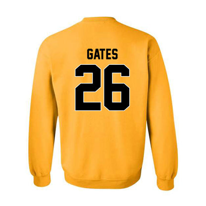 Missouri - NCAA Football : Jaxson Gates - STP Gold Crewneck Sweatshirt-1
