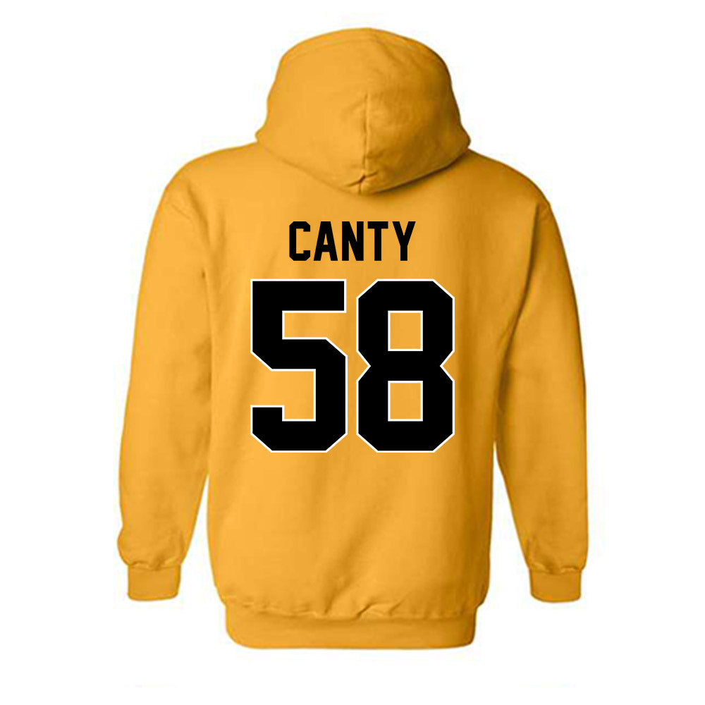 Missouri - NCAA Football : Khalief Canty - STP Gold Hooded Sweatshirt-1