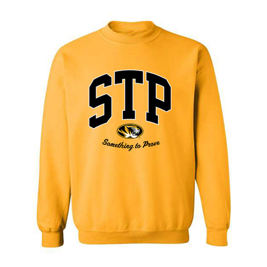Missouri - NCAA Football : Nick Evers - STP Gold Crewneck Sweatshirt-0