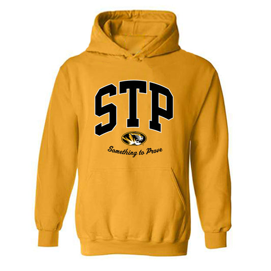 Missouri - NCAA Football : Nick Evers - STP Gold Hooded Sweatshirt-0