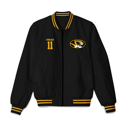 Missouri - NCAA Football : DaMarion Fowlkes - Bomber Jacket-0