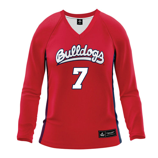 Fresno State - NCAA Women's Volleyball : Brooklyn Washington - Red Volleyball Jersey-0