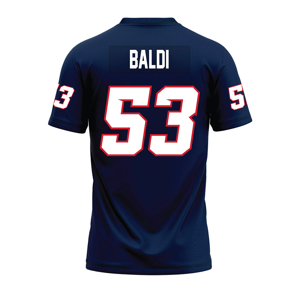 Fresno State - NCAA Football : Jack Baldi - Navy Premium Football Jersey-1