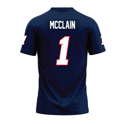 Fresno State - NCAA Football : Jahlil McClain - Navy Premium Football Jersey-1
