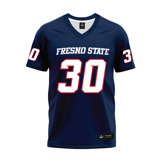 Fresno State - NCAA Football : Jonavon Darrington - Navy Premium Football Jersey-0