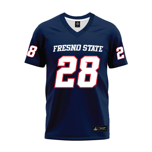 Fresno State - NCAA Football : Jomarion Briggs - Navy Premium Football Jersey-0