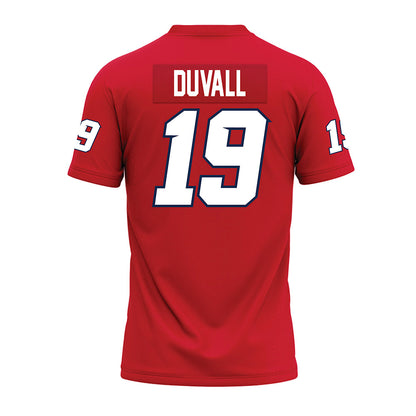 Fresno State - NCAA Football : Harold Duvall - Red Premium Football Jersey-1