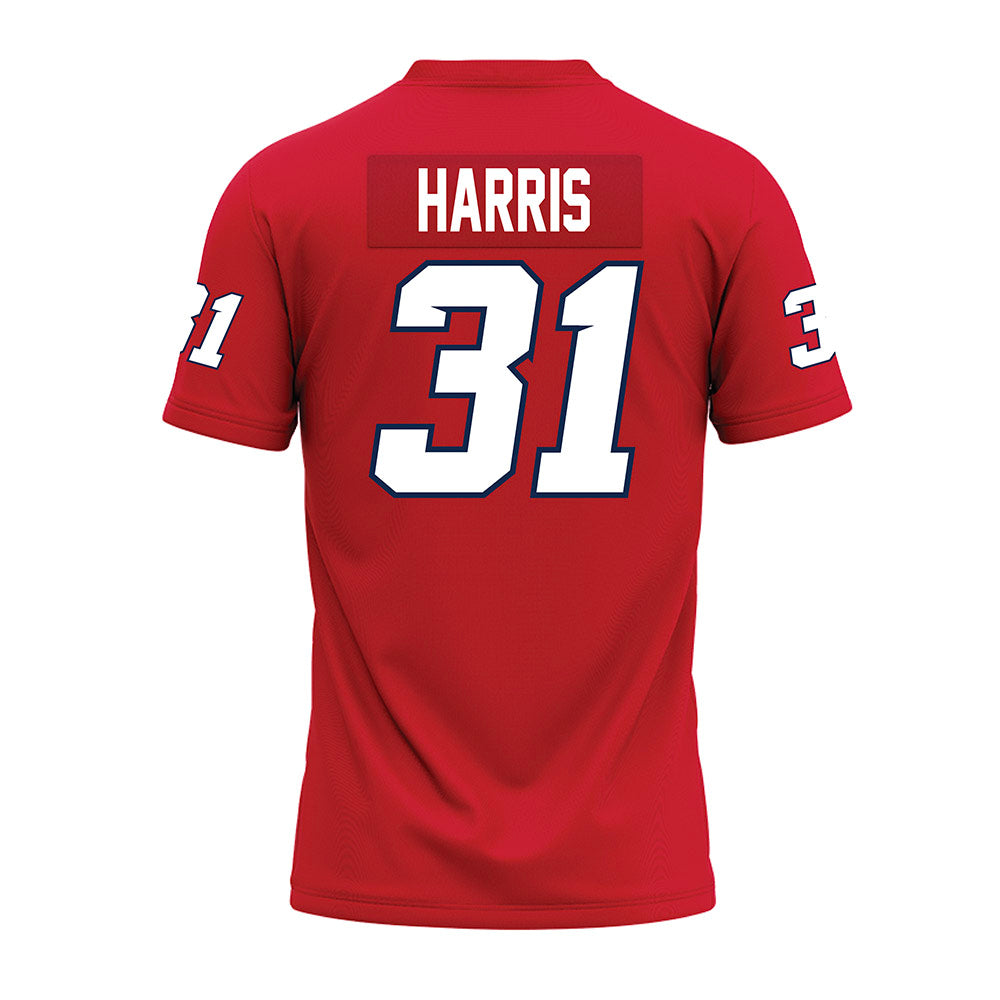 Fresno State - NCAA Football : Kiontre Harris - Red Premium Football Jersey-1