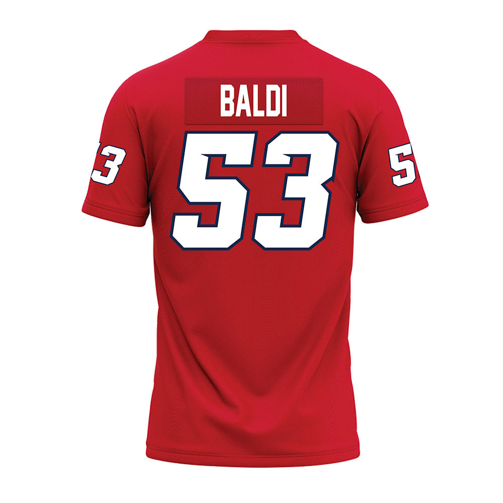 Fresno State - NCAA Football : Jack Baldi - Red Premium Football Jersey-1