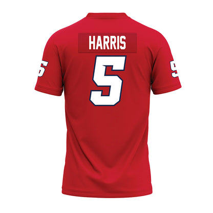 Fresno State - NCAA Football : Simeon Harris - Red Premium Football Jersey-1
