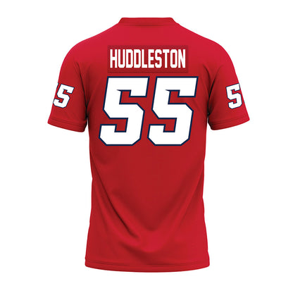 Fresno State - NCAA Football : Brendan Huddleston - Red Premium Football Jersey-1