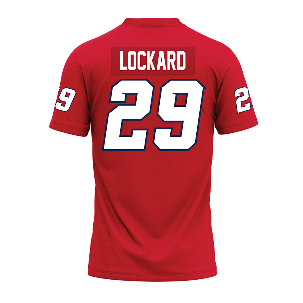 Fresno State - NCAA Football : Franklin Lockard - Red Premium Football Jersey-1