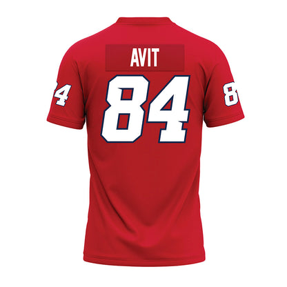 Fresno State - NCAA Football : Ezekiel Avit - Red Premium Football Jersey-1