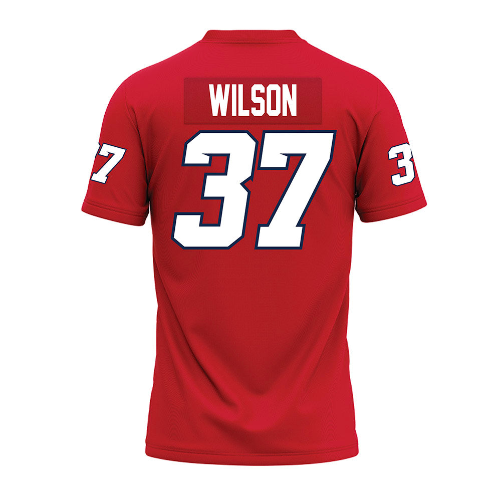 Fresno State - NCAA Football : Ryan Wilson - Red Premium Football Jersey-1
