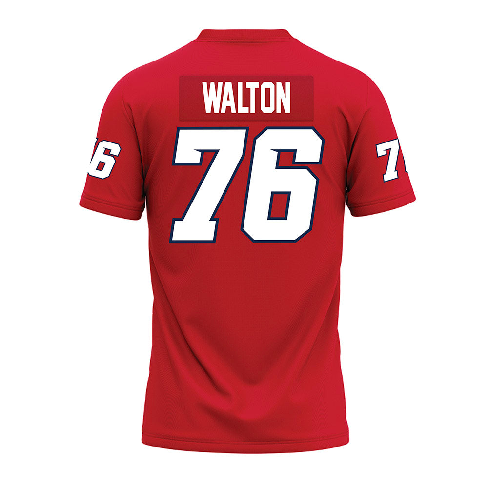Fresno State - NCAA Football : Brayden Walton - Red Premium Football Jersey-1
