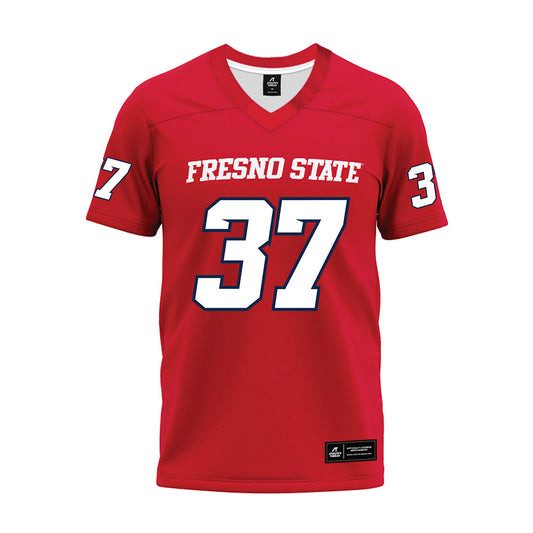 Fresno State - NCAA Football : Ryan Wilson - Red Premium Football Jersey-0