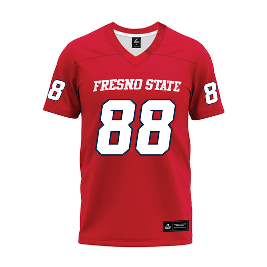 Fresno State - NCAA Football : Merhauti Xepera - Red Premium Football Jersey-0