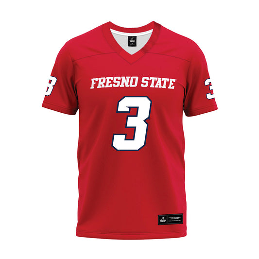 Fresno State - NCAA Football : Khristian Martin - Red Premium Football Jersey-0