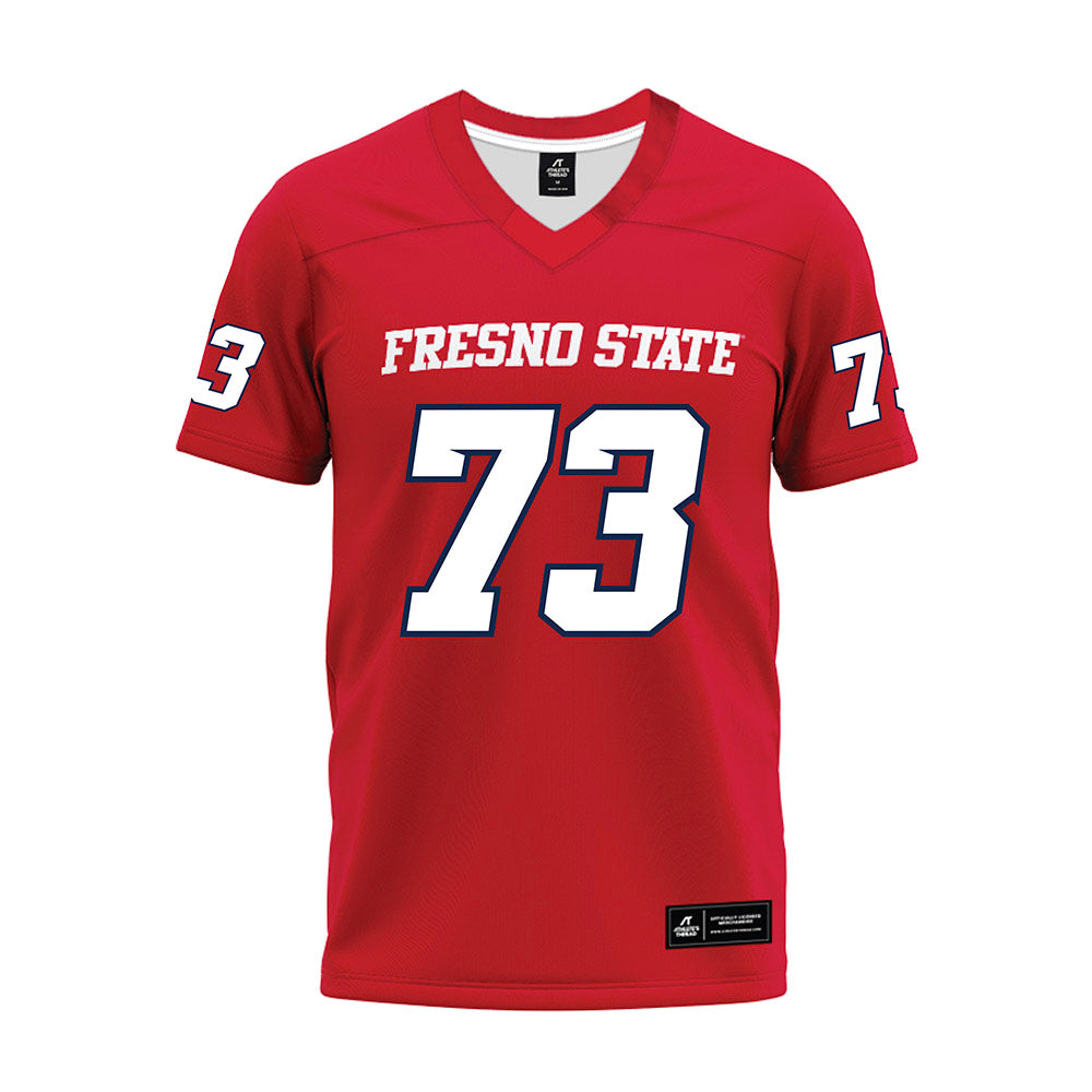 Fresno State - NCAA Football : Marsel Akins - Red Premium Football Jersey