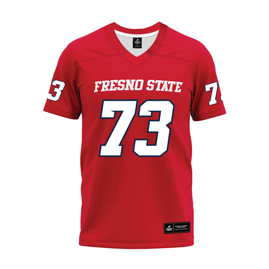 Fresno State - NCAA Football : Marsel Akins - Red Premium Football Jersey