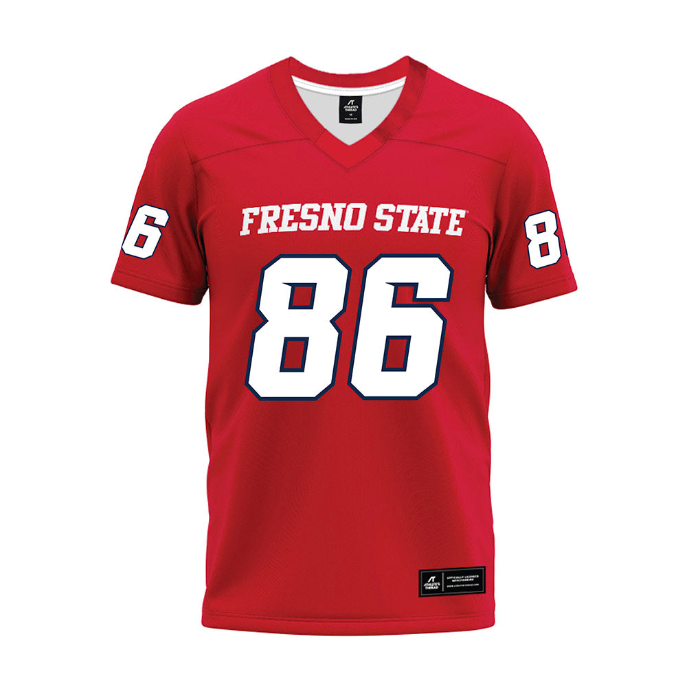 Fresno State - NCAA Football : Gavin Correia - Red Premium Football Jersey-0