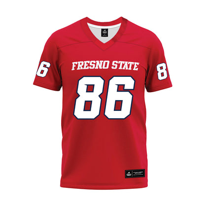 Fresno State - NCAA Football : Gavin Correia - Red Premium Football Jersey-0