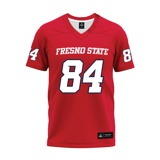 Fresno State - NCAA Football : Ezekiel Avit - Red Premium Football Jersey-0