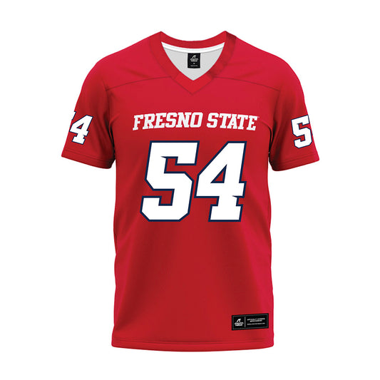 Fresno State - NCAA Football : Sione Noa - Red Premium Football Jersey-0