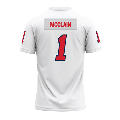 Fresno State - NCAA Football : Jahlil McClain - White Premium Football Jersey-1