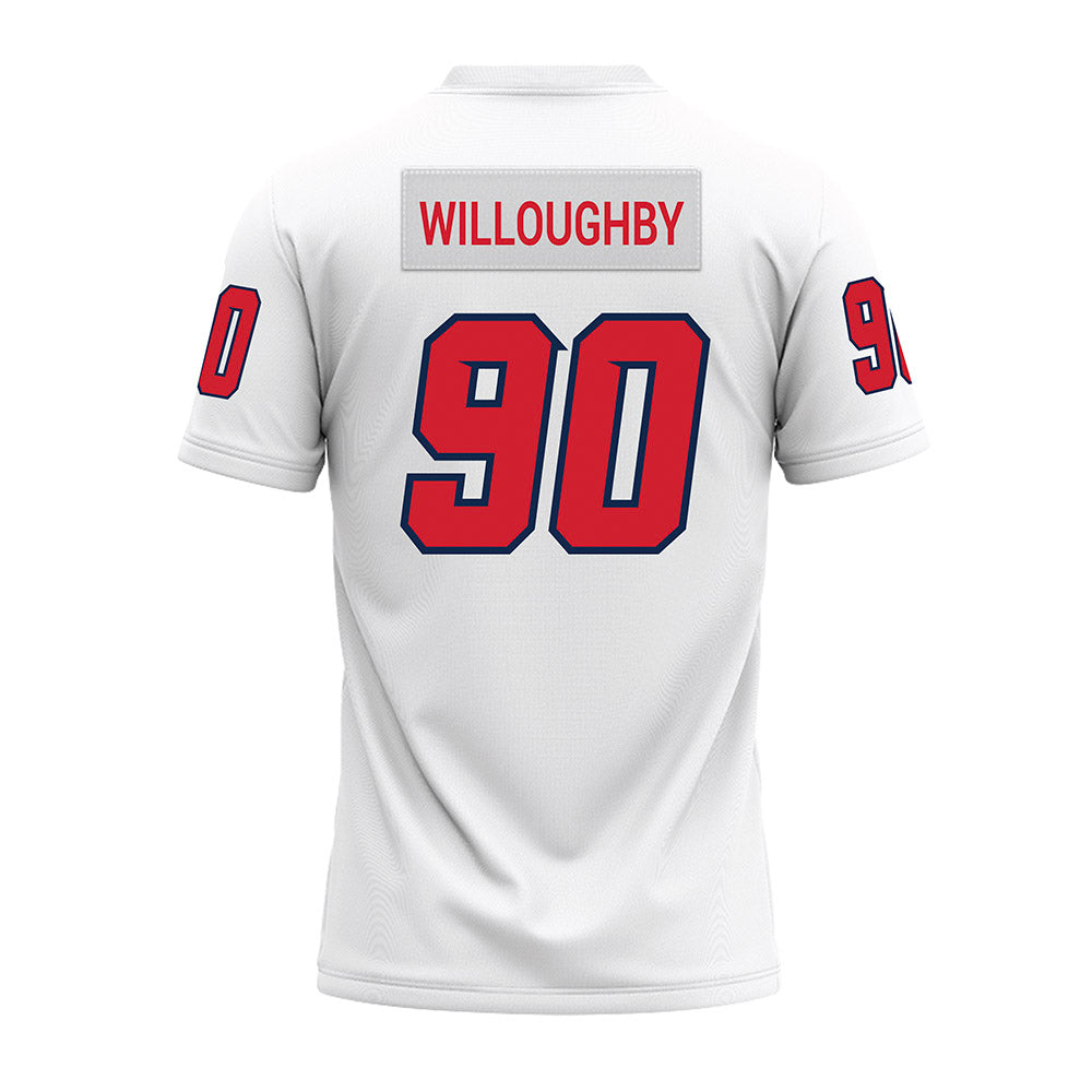 Fresno State - NCAA Football : Cooper Willoughby - White Premium Football Jersey-1