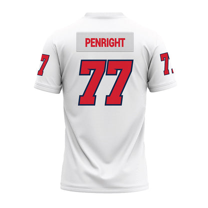 Fresno State - NCAA Football : Toreon Penright - White Premium Football Jersey-1