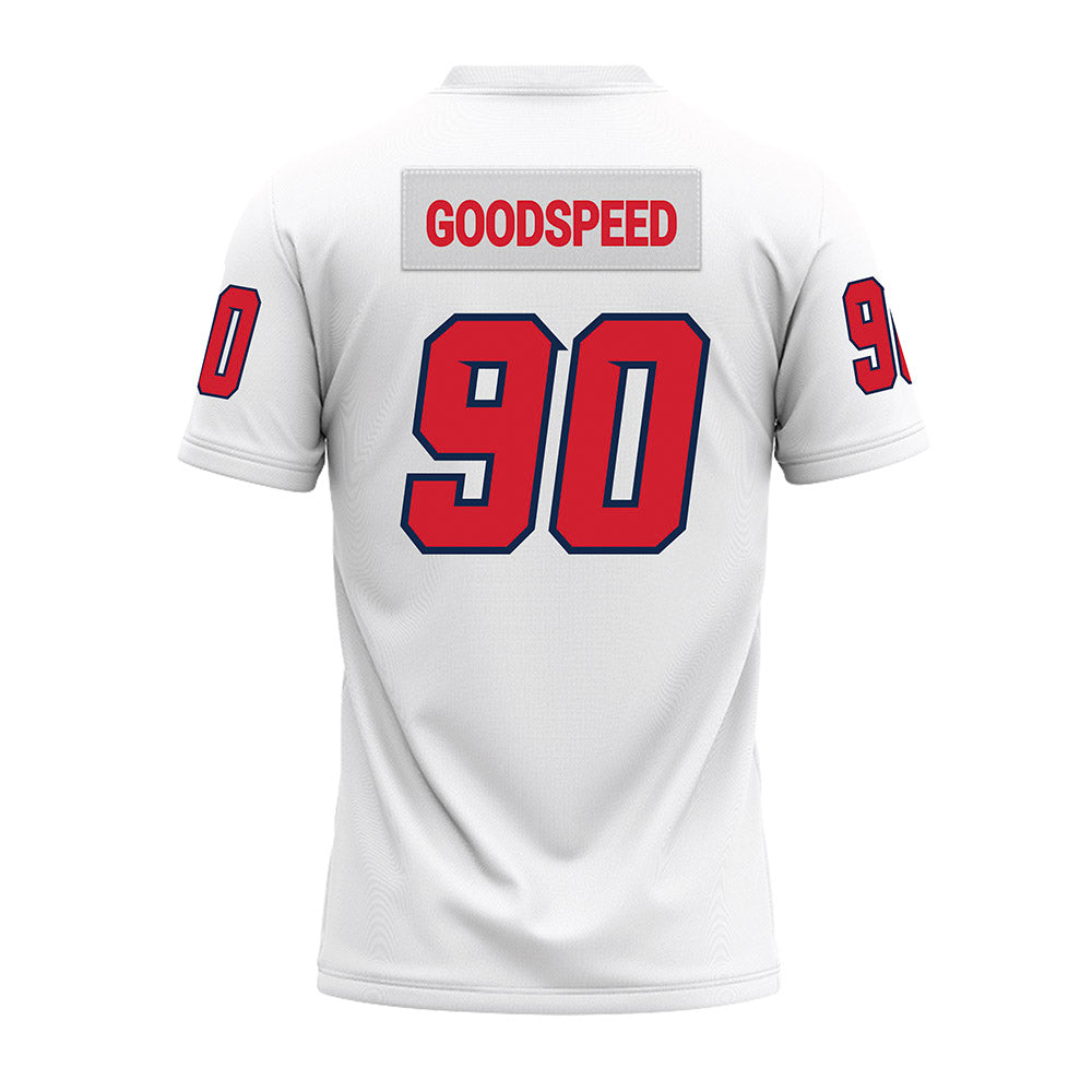 Fresno State - NCAA Football : Logan Goodspeed - White Premium Football Jersey-1