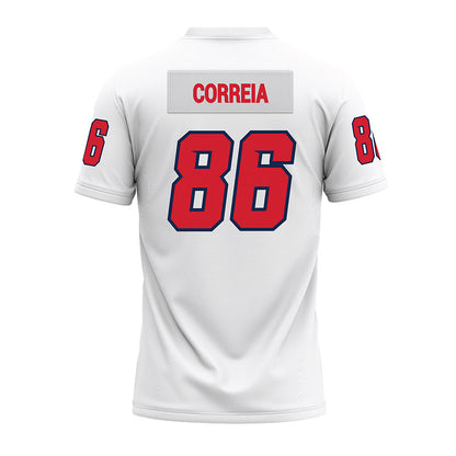 Fresno State - NCAA Football : Gavin Correia - White Premium Football Jersey-1