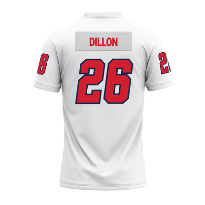 Fresno State - NCAA Football : Isaiah Dillon - White Premium Football Jersey-1