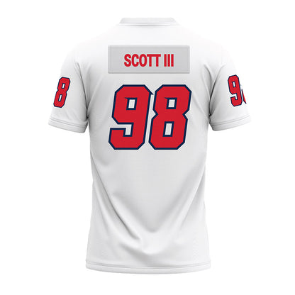 Fresno State - NCAA Football : Steven Scott III - White Premium Football Jersey-1