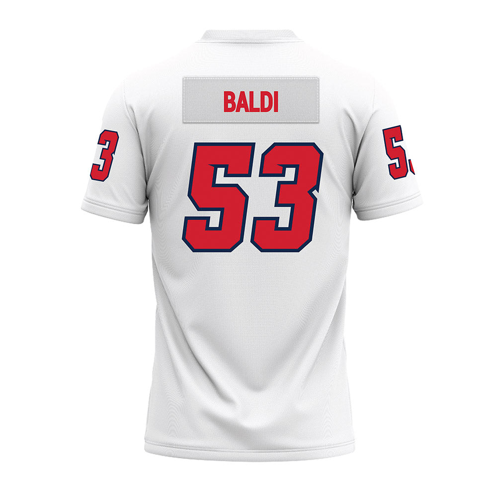 Fresno State - NCAA Football : Jack Baldi - White Premium Football Jersey-1